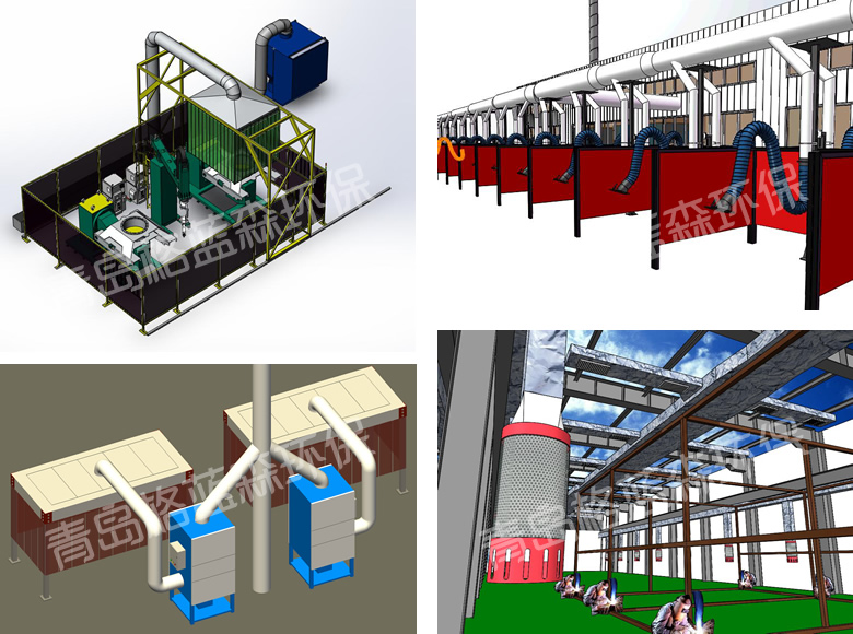 焊接煙塵集中凈化系統(tǒng)